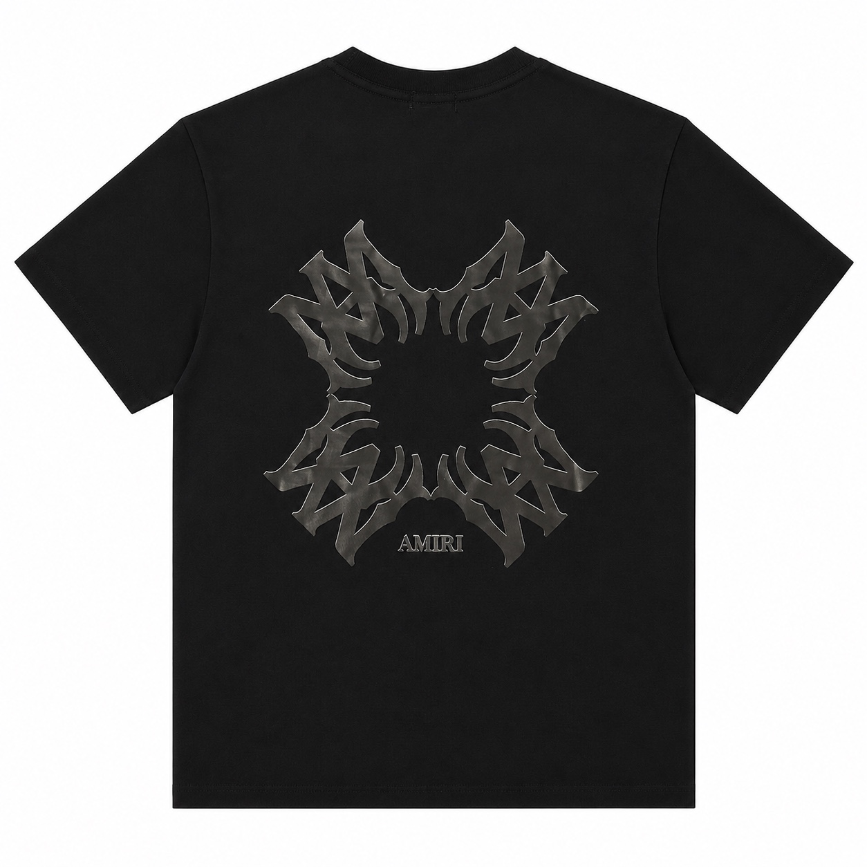 AMIRI Gothic Emblem Negra, vista trasera