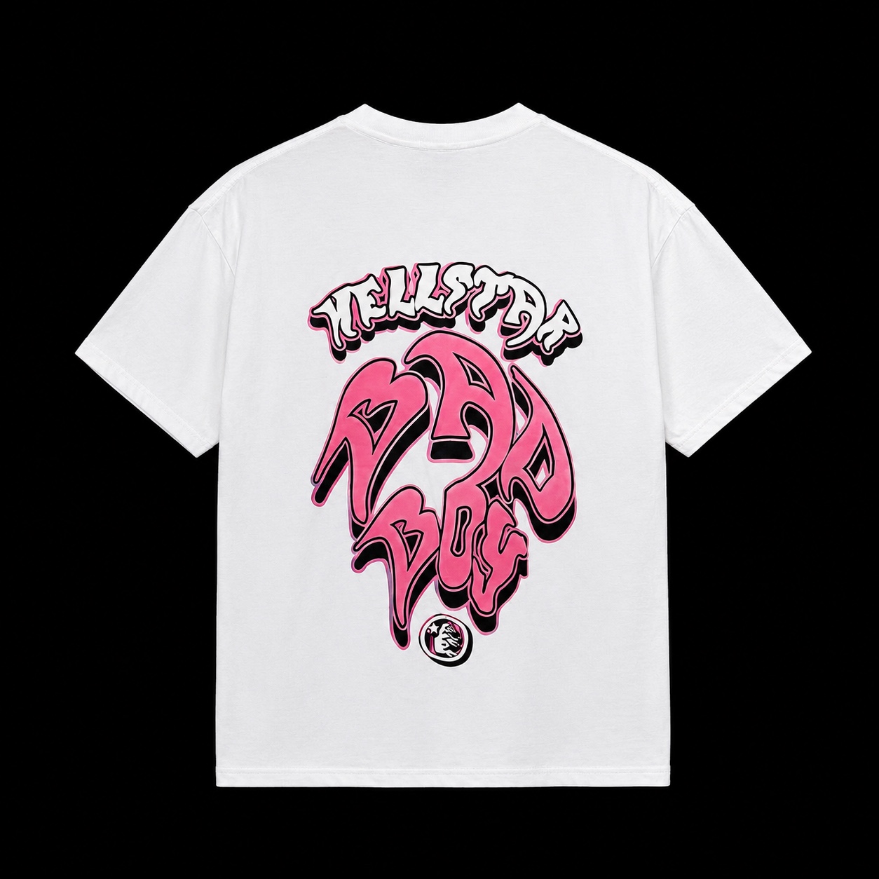 Hellstar Pink Face Blanca, vista trasera